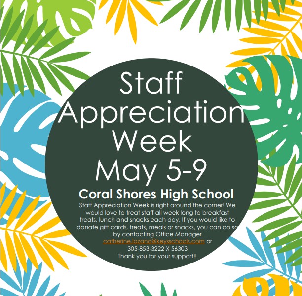 CSHS Staff Appreciation 